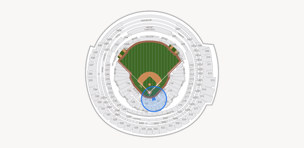 Rogers Centre Seating Chart