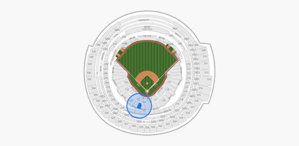 Rogers Centre Seating Chart