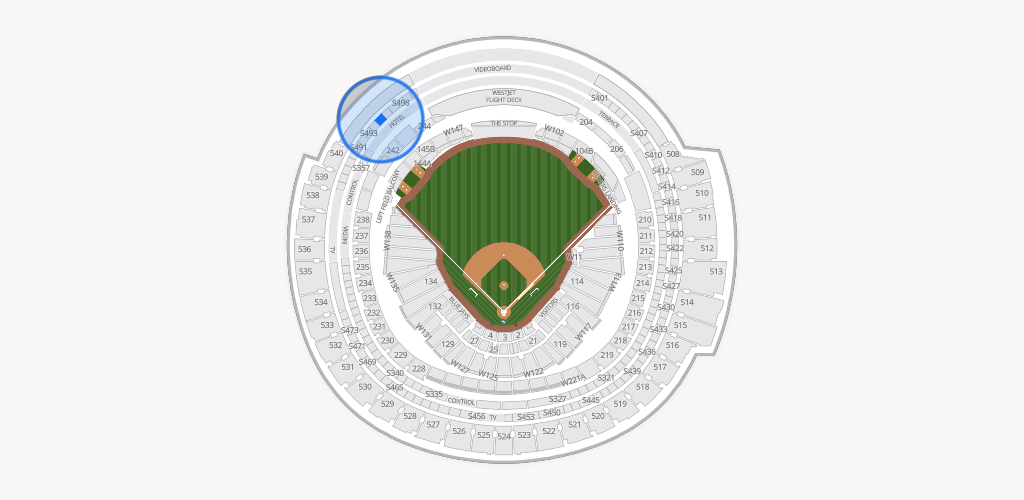 Rogers Centre Seating Chart