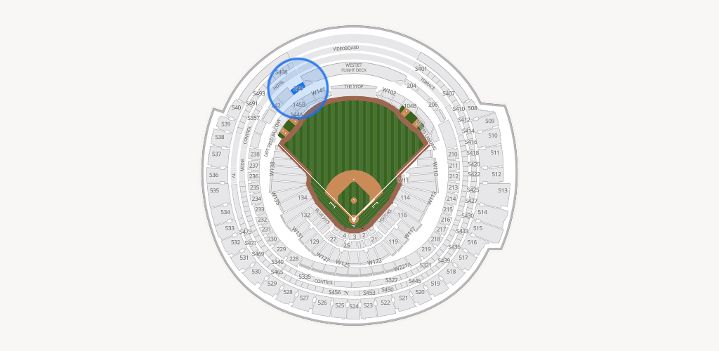 Rogers Centre Seating Chart