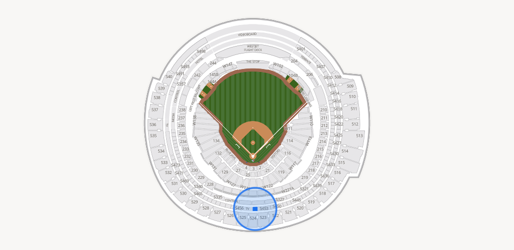 Rogers Centre Seating Chart