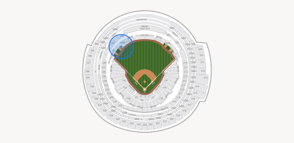 Rogers Centre Seating Chart