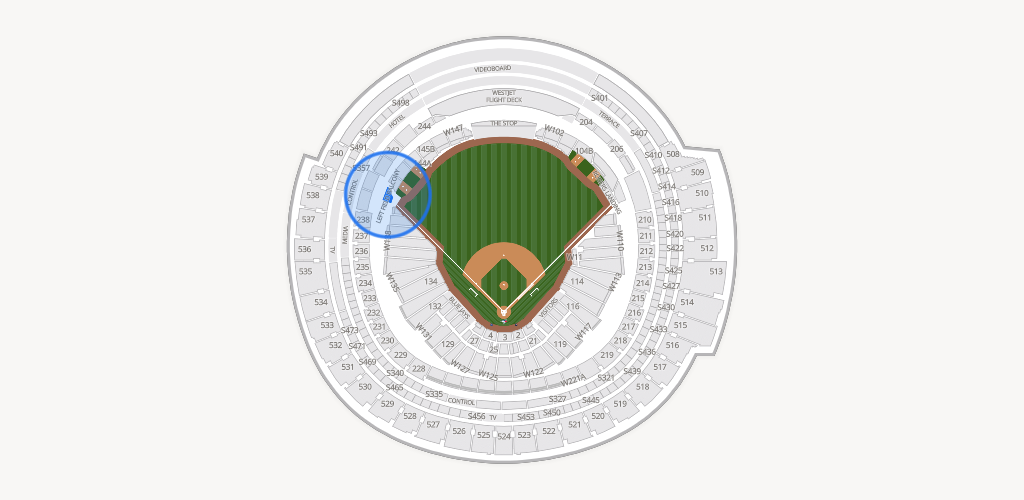 Rogers Centre Seating Chart