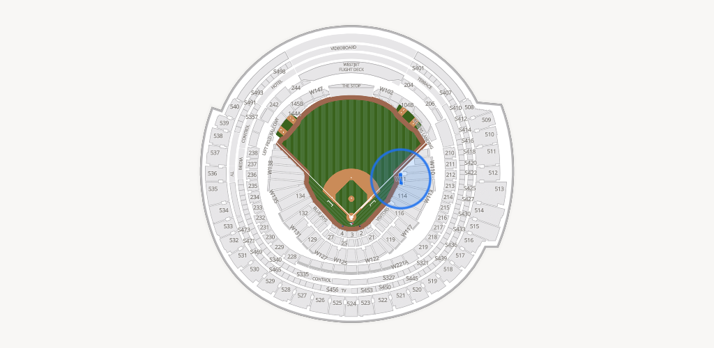 Rogers Centre Seating Chart