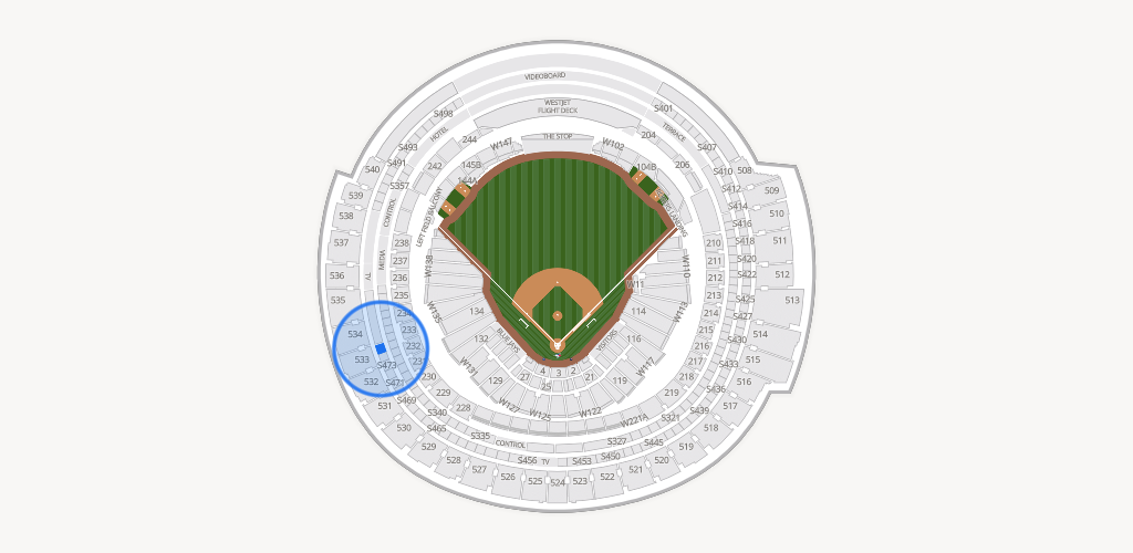 Rogers Centre Seating Chart