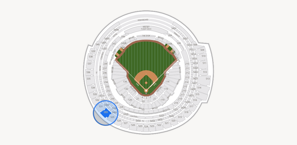 Rogers Centre Seating Chart