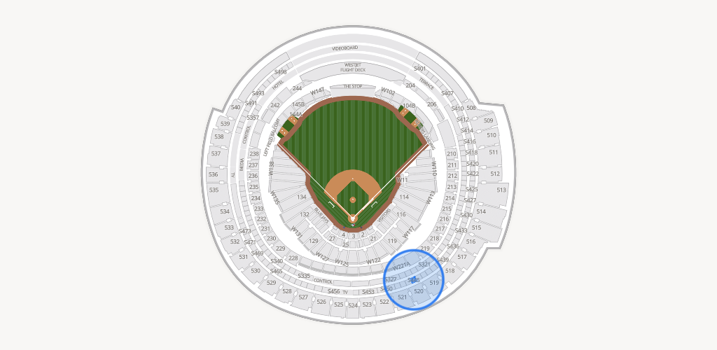 Rogers Centre Seating Chart