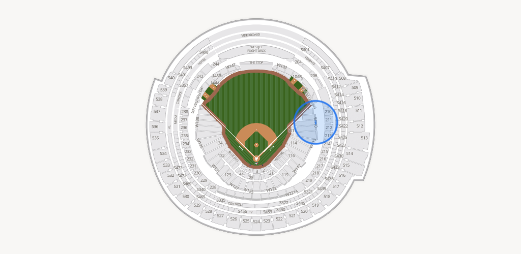 Rogers Centre Seating Chart