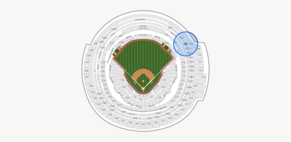 Rogers Centre Seating Chart