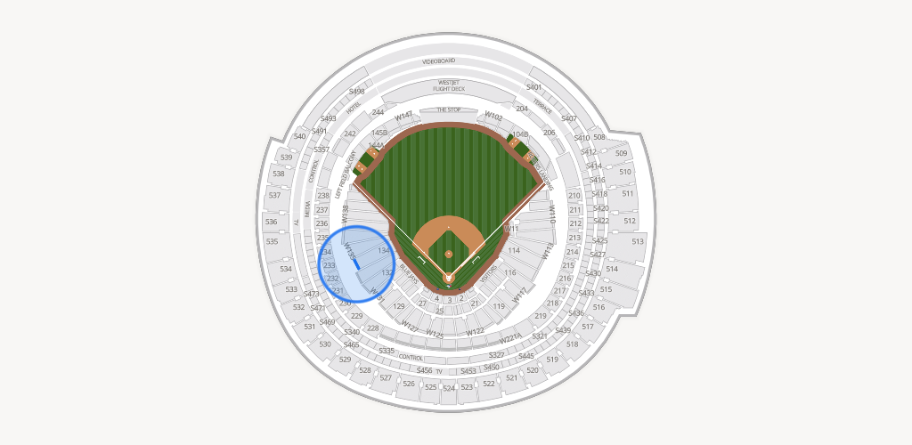 Rogers Centre Seating Chart