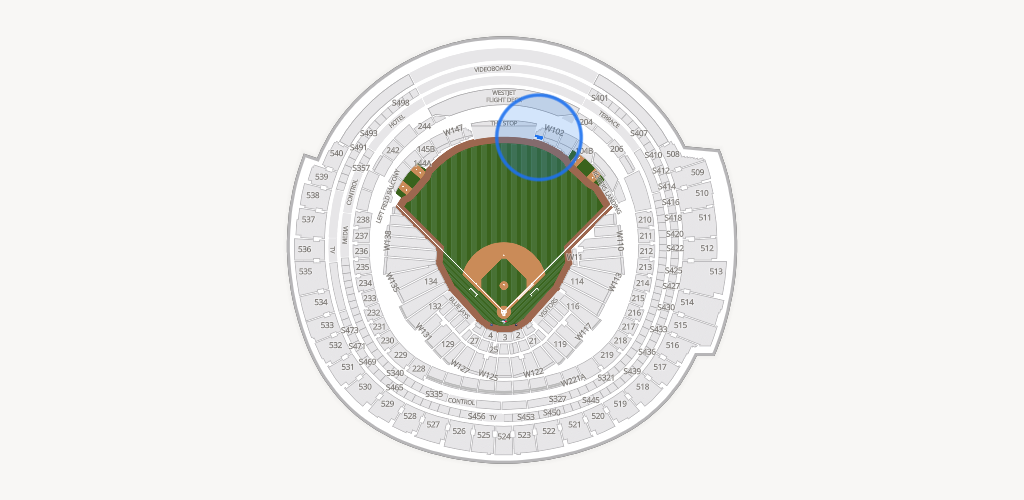Rogers Centre Seating Chart
