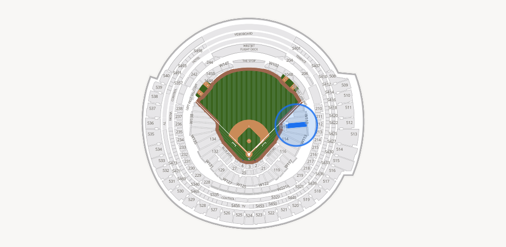 Rogers Centre Seating Chart