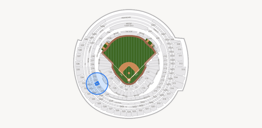 Rogers Centre Seating Chart