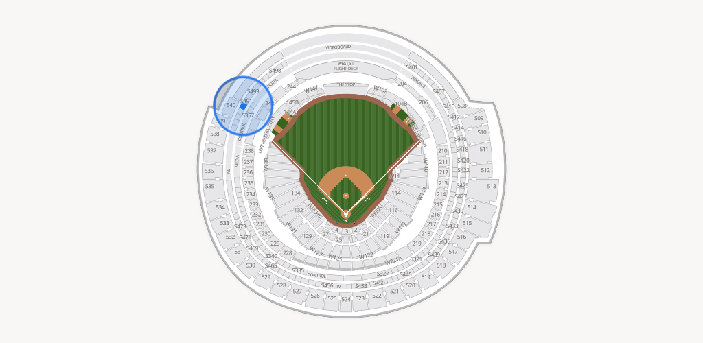 Rogers Centre Seating Chart