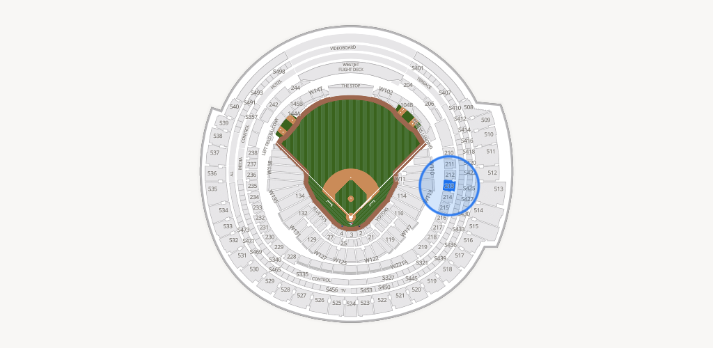 Rogers Centre Seating Chart