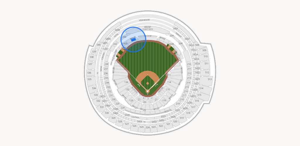 Rogers Centre Seating Chart