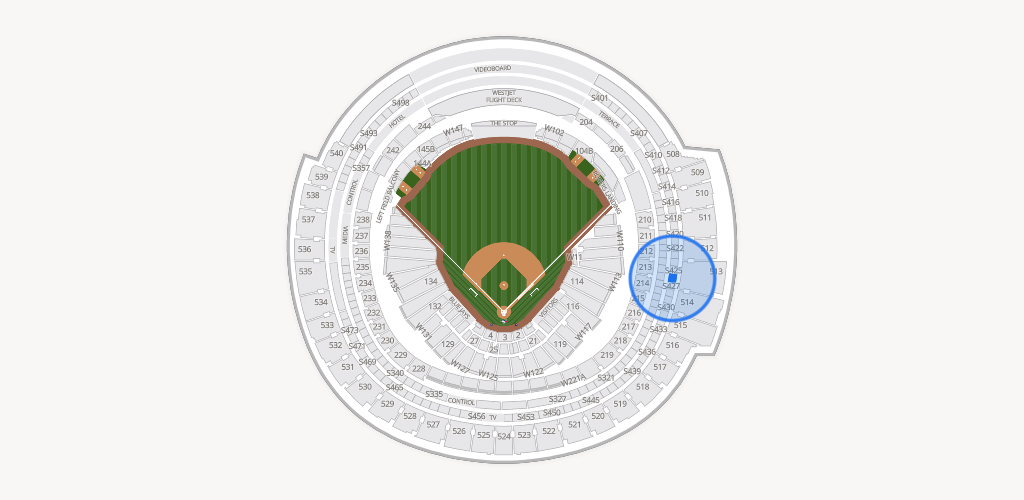 Rogers Centre Seating Chart