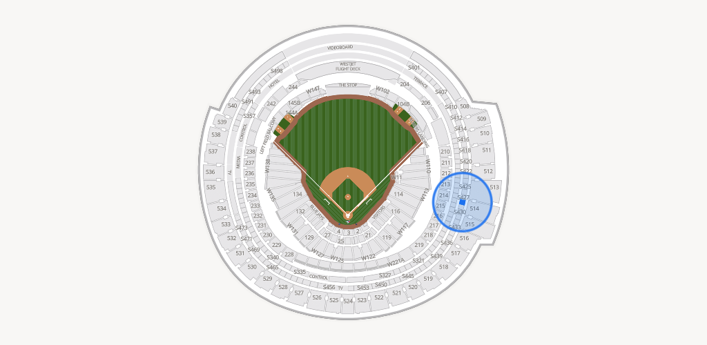 Rogers Centre Seating Chart