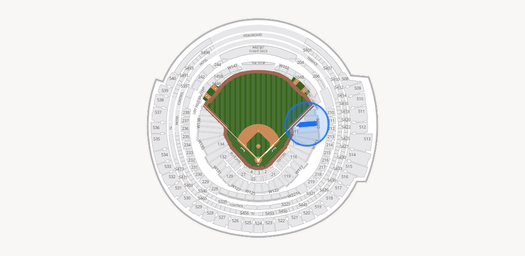 Rogers Centre Seating Chart