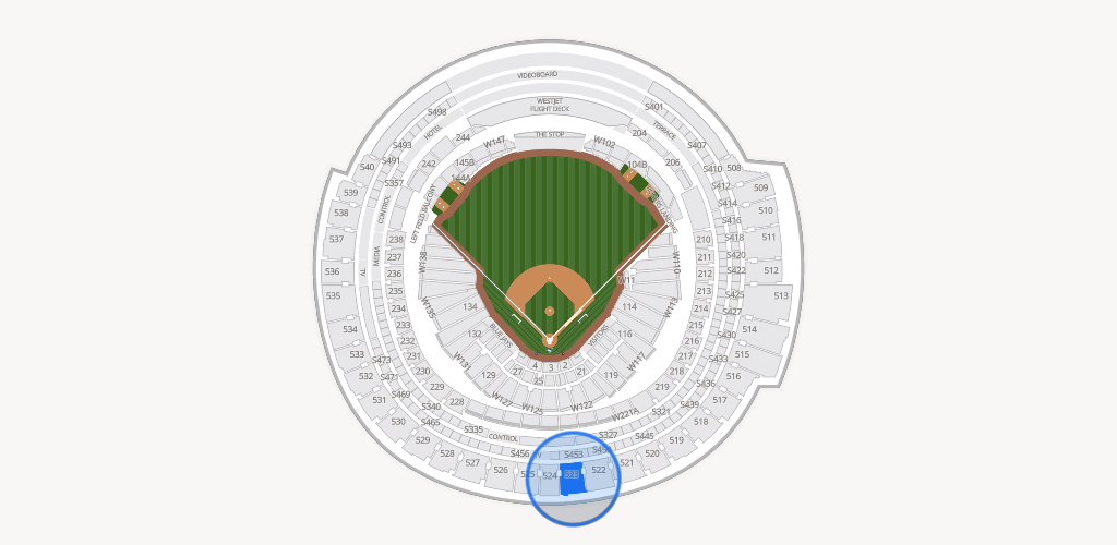 Rogers Centre Seating Chart