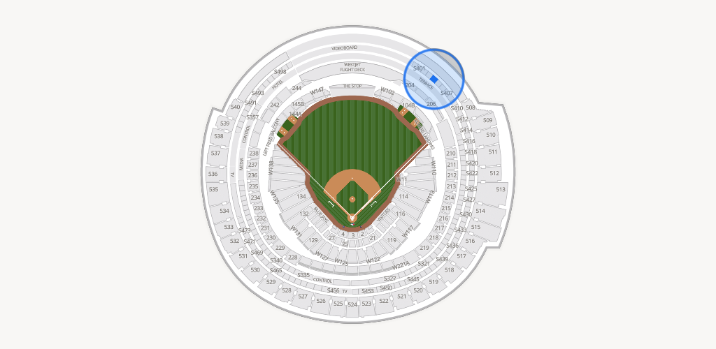 Rogers Centre Seating Chart