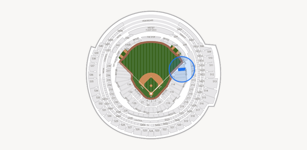 Rogers Centre Seating Chart