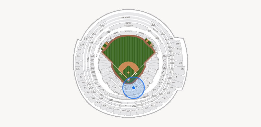 Rogers Centre Seating Chart