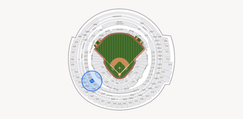 Rogers Centre Seating Chart
