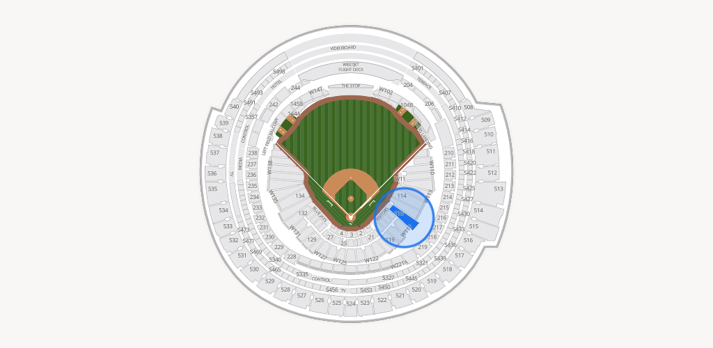 Rogers Centre Seating Chart