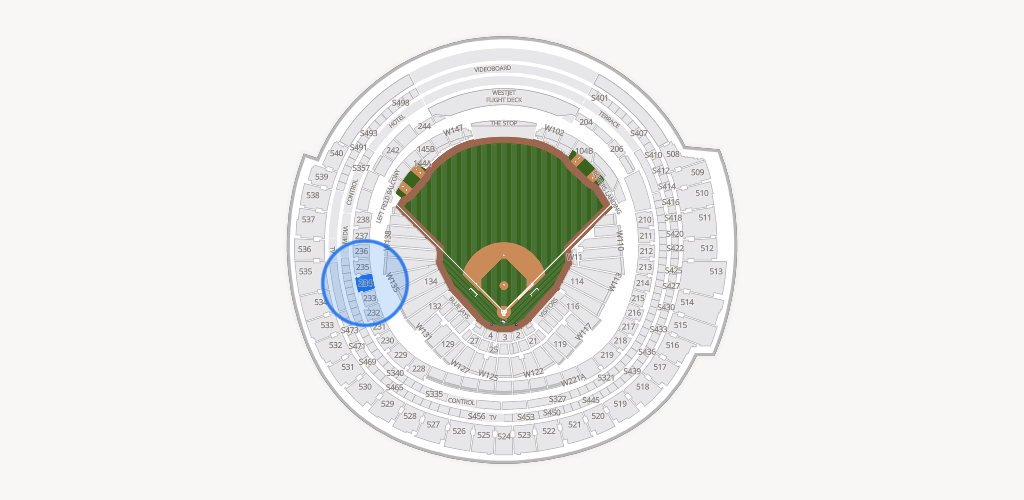 Rogers Centre Seating Chart