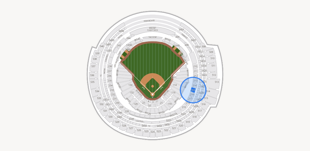 Rogers Centre Seating Chart