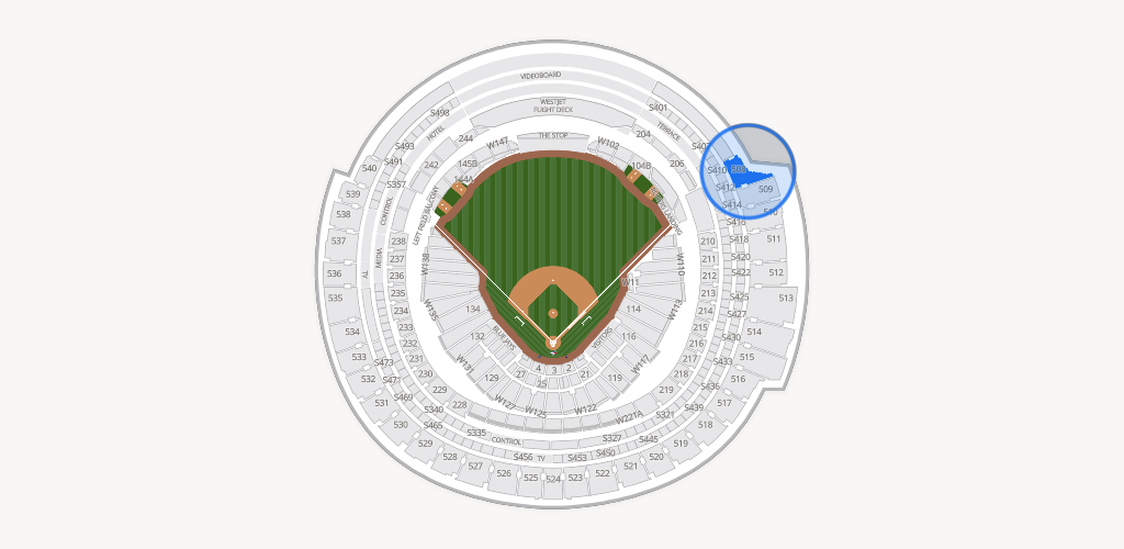 Rogers Centre Seating Chart