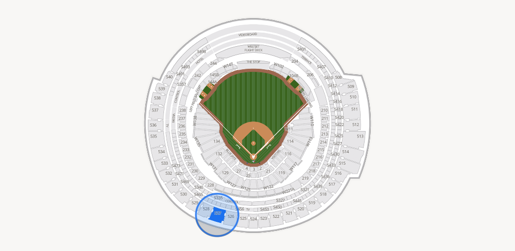 Rogers Centre Seating Chart
