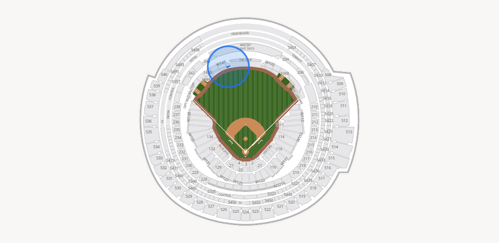 Rogers Centre Seating Chart