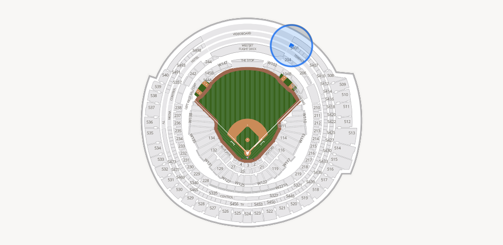 Rogers Centre Seating Chart