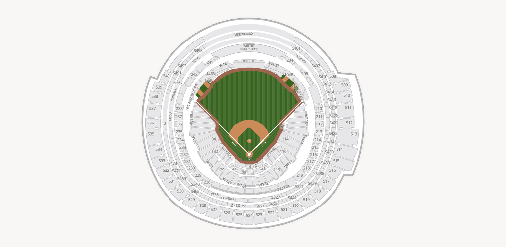 Rogers Centre Seating Chart