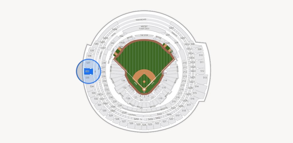 Rogers Centre Seating Chart