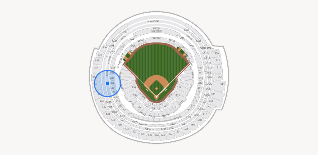 Rogers Centre Seating Chart