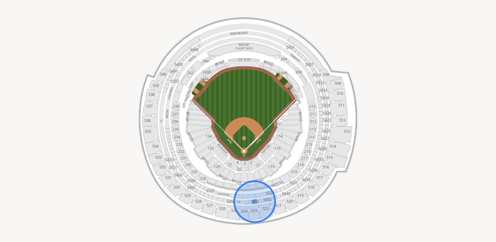 Rogers Centre Seating Chart