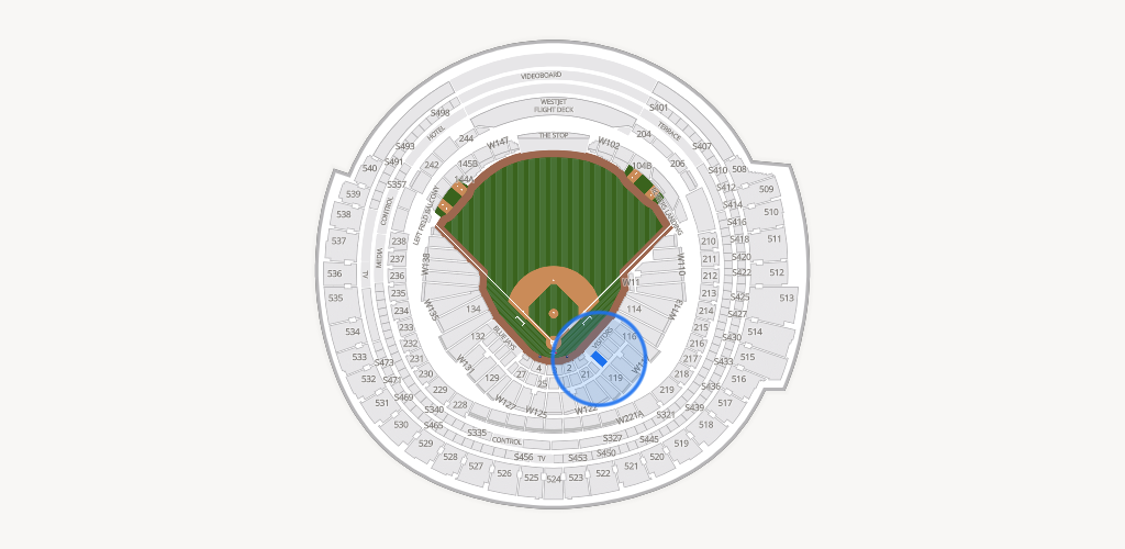 Rogers Centre Seating Chart
