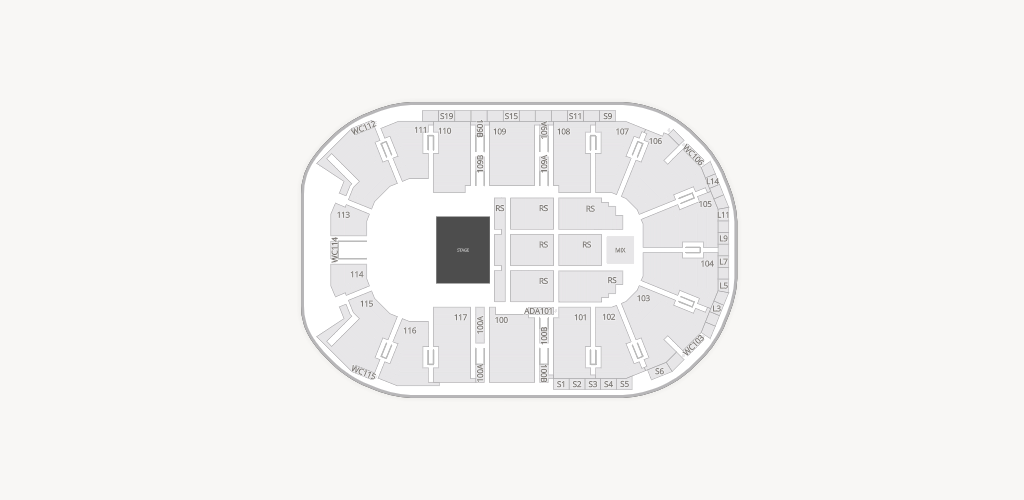 Rogers Forum Seating Chart