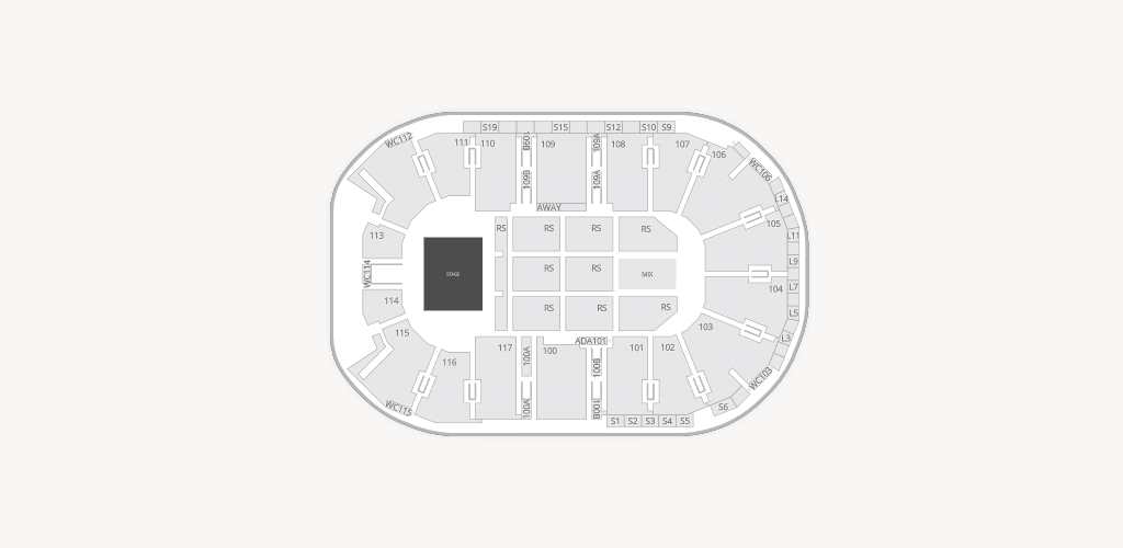 Rogers Forum Seating Chart