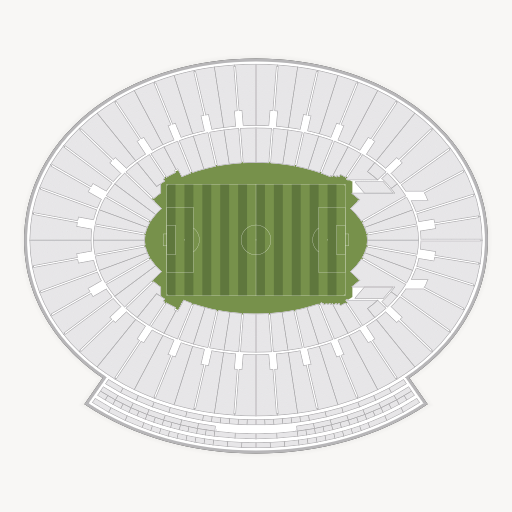 Rose Bowl Stadium seating chart