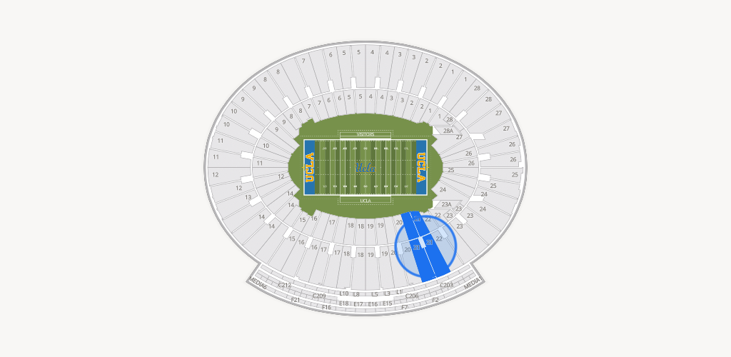 Rose Bowl Stadium Seating Chart