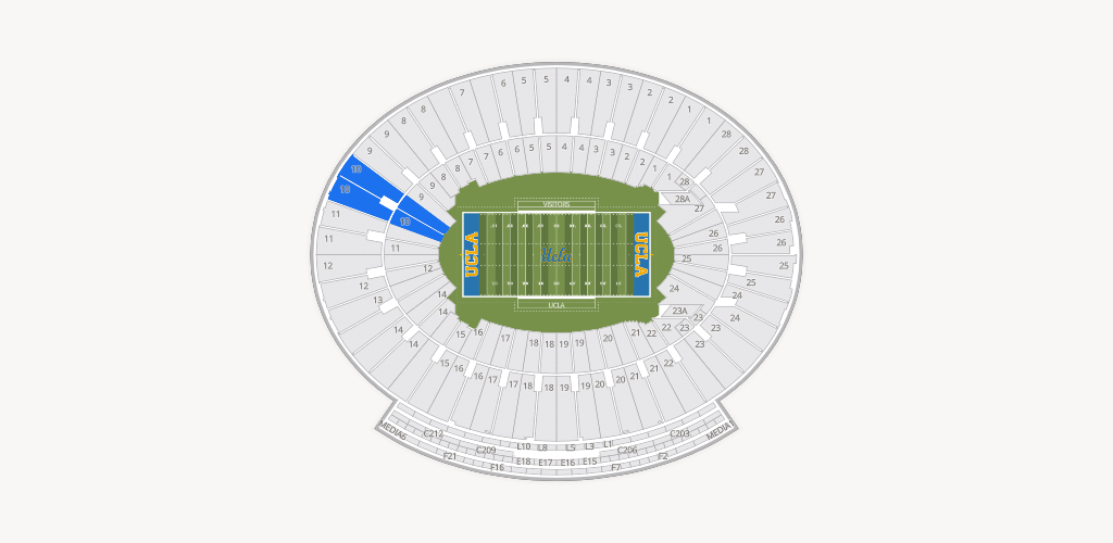 Rose Bowl Stadium Seating Chart