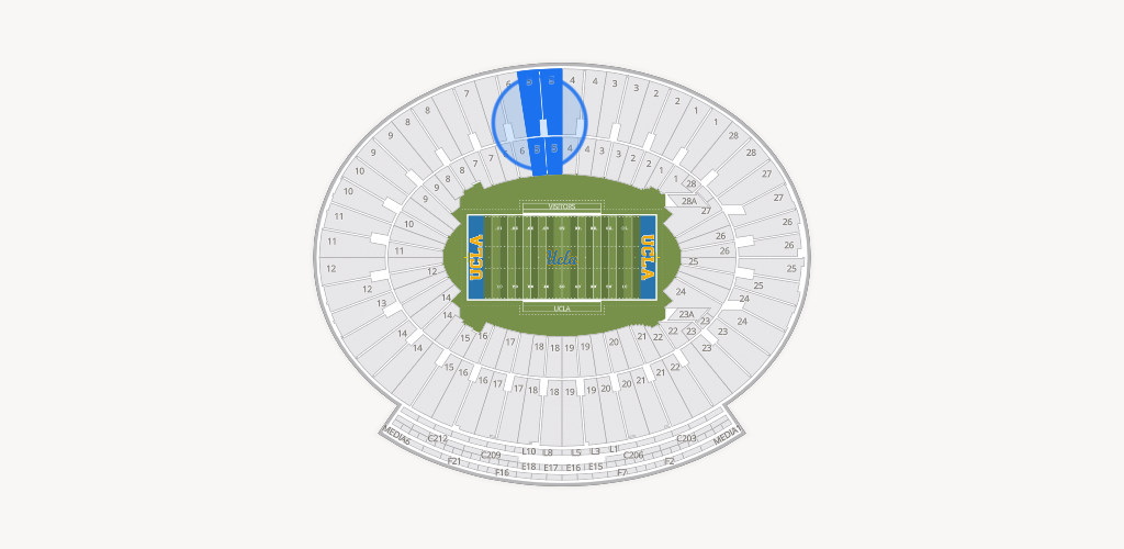 Rose Bowl Stadium Seating Chart
