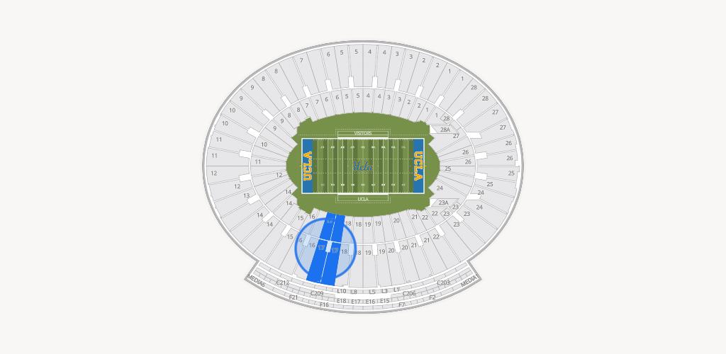 Rose Bowl Stadium Seating Chart