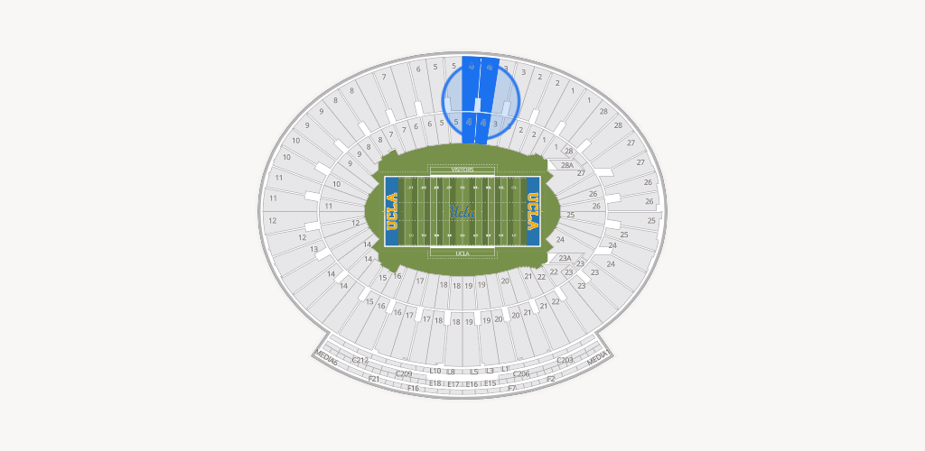 Rose Bowl Stadium Seating Chart