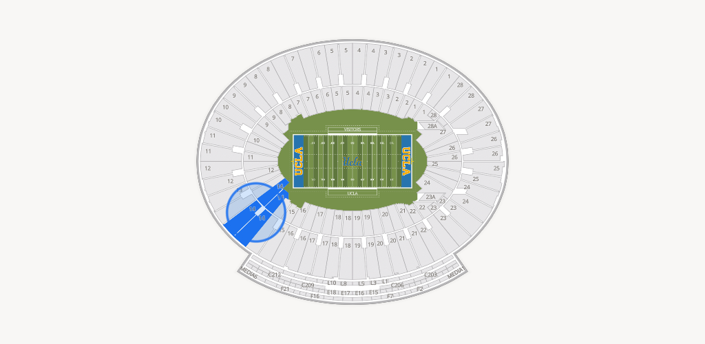 Rose Bowl Stadium Seating Chart