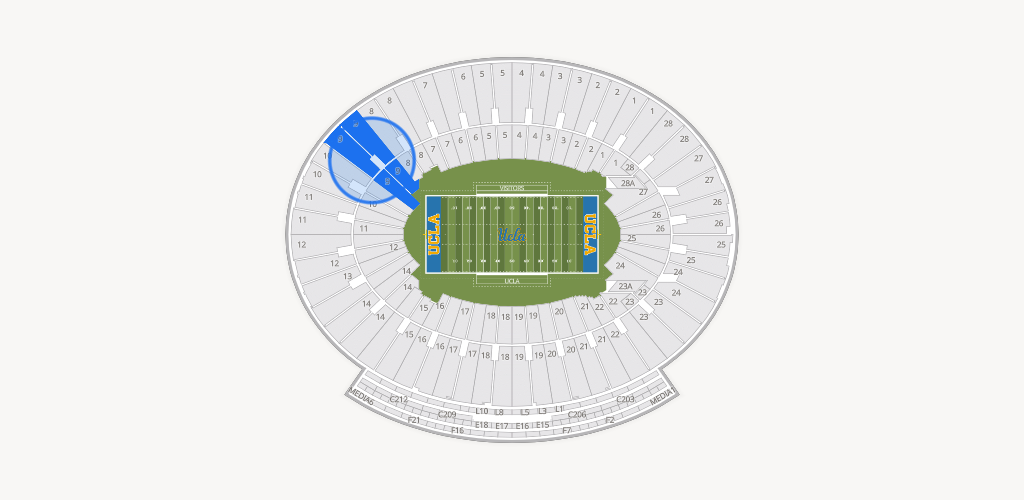 Rose Bowl Stadium Seating Chart